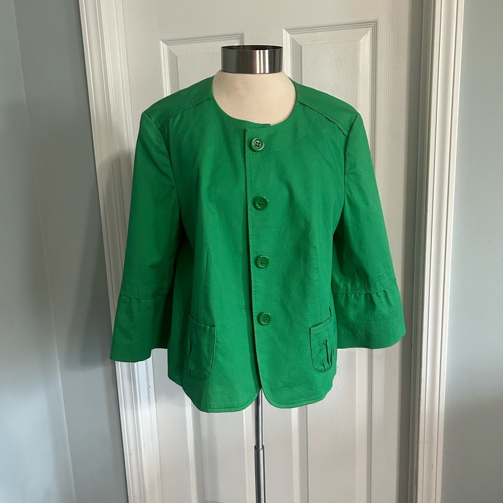 Style & Co. Green lightweight jacket
